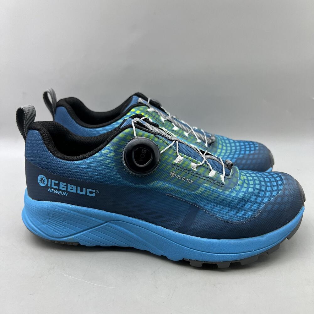 Icebug NewRun Bugrip GTX Running Shoes Women Size 7.5 Spiked Comfort Sneakers